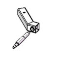Bronco Wheel axle 77-13500