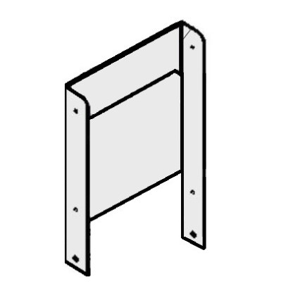 Bronco Control panel lower 77-13500