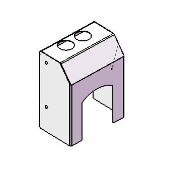 Bronco Control panel upper 77-13500