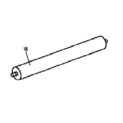 Bronco Rear roller for flail mower 77-12490