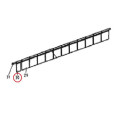 Bronco Protection plate short for flail mower 77-12490