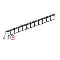 Bronco Protection plate long for flail mower 77-12490