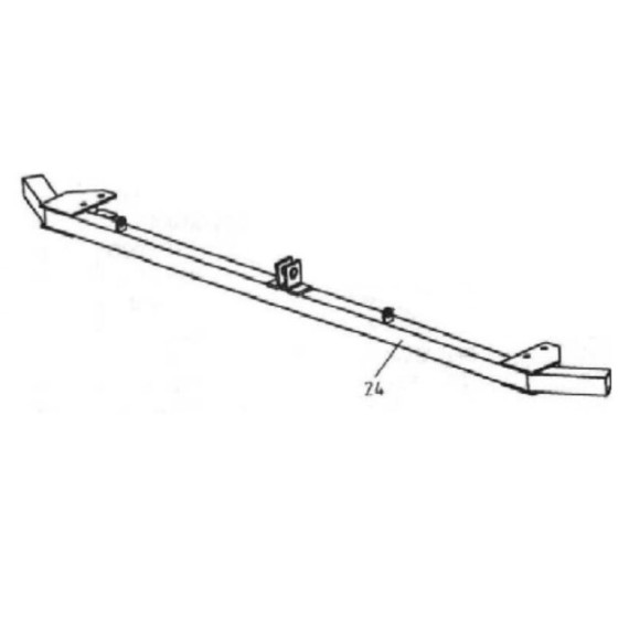 Bronco Wheel connecting bar for flail mower 77-12490