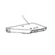 Bronco Drawbar adjusting plate for flail mower 77-12490