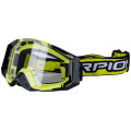 SCORPION Goggle black/yellow antifog clear