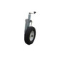 Complete wheel left incl. bracket for road scraper 77-12182