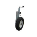 Complete wheel left incl. bracket for road scraper 77-12182