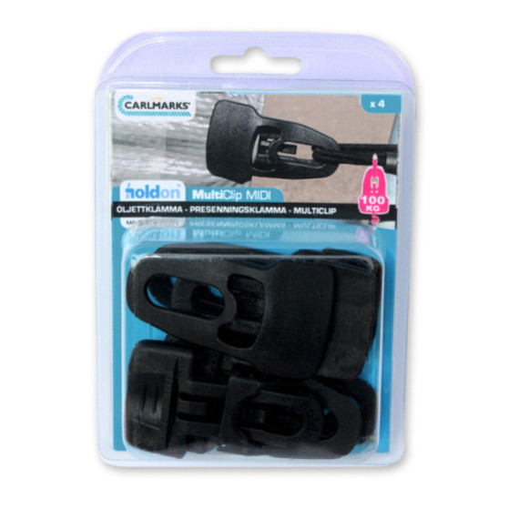 Tarpulin clip 4-pack