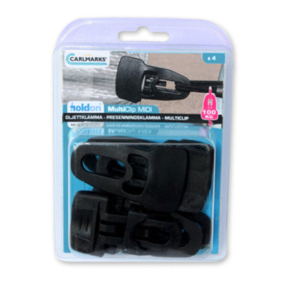 Tarpulin clip 4-pack