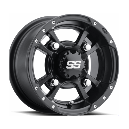 SS ALLOY SS112 SPORT 10x8 4/115 3+5 Black