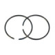 Forte Piston ring set, 38,50 x 2 , Puch / Tomos