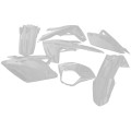Garage Fairing kit, White, Rieju MRT 50 15- , (7-delar)