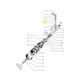 Clutch arm spring, Tunturi Maxi, Sport ,Super Sport, Tiger, Break