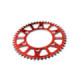 Scar Alu Sprocket - HONDA CR CRF BETA- 50 Teeth - Red color