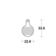 Motomaster Brake pad bicycle Sinter Sport: Tektro IOX