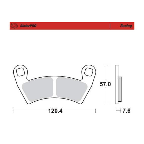 Motomaster Brake pads Racing