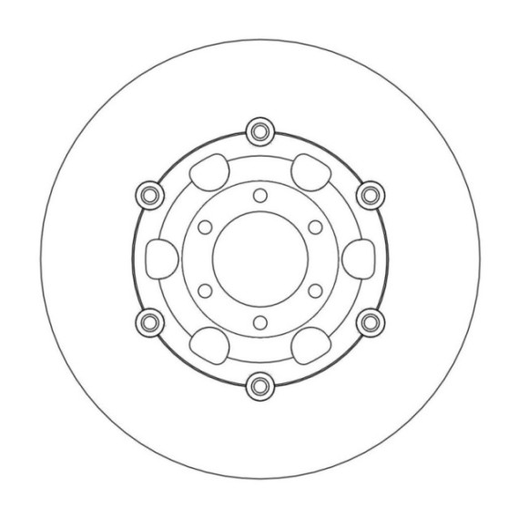 Motomaster Front disc Honda: CB500/550 SOHC