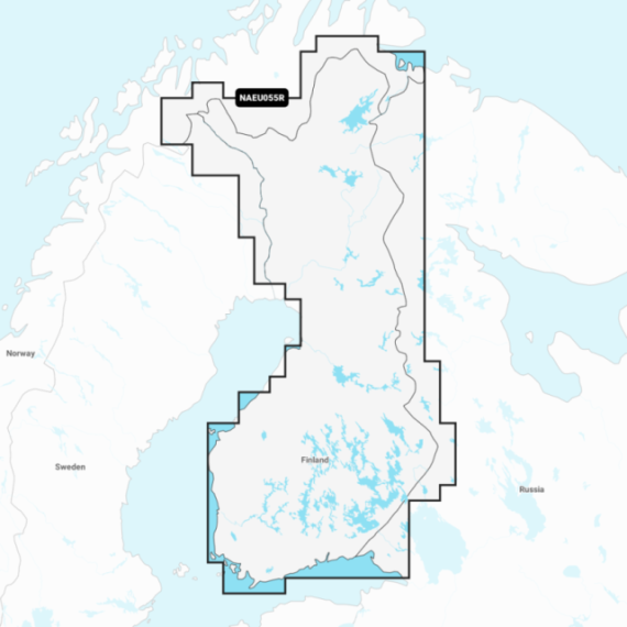 Navionics+ EU055R Finland, Lakes & Rivers (MSD/SD)