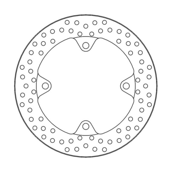 Moto-Master Halo Brakedisc rear Honda: CB650R/CBR650R 2019-->