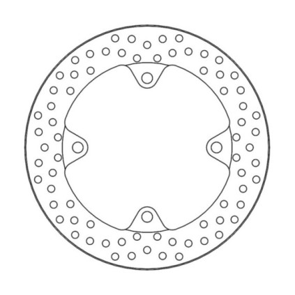 Moto-Master Halo Brakedisc rear Honda: CB650R/CBR650R 2019-->