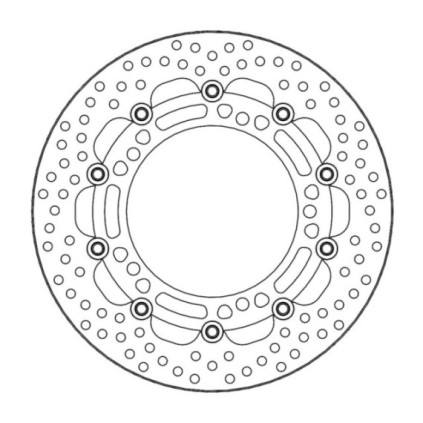 Moto-Master Halo Brakedisc front Kawasaki: Z650/900, Ninja 650 2017-->