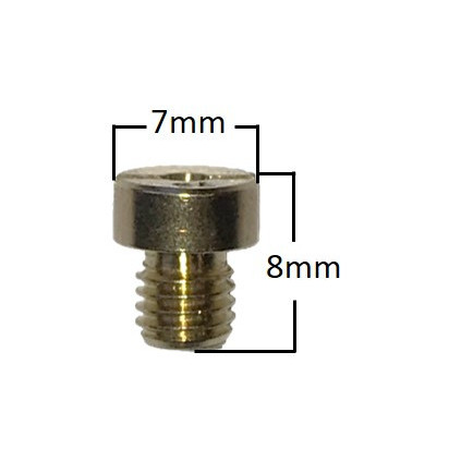 Main Jet, # 94 , Round, 5mm, Fits: Dellorto