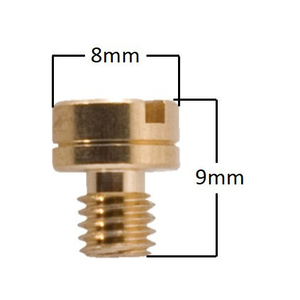 Main Jet # 75 , Round, Fits: Mikuni