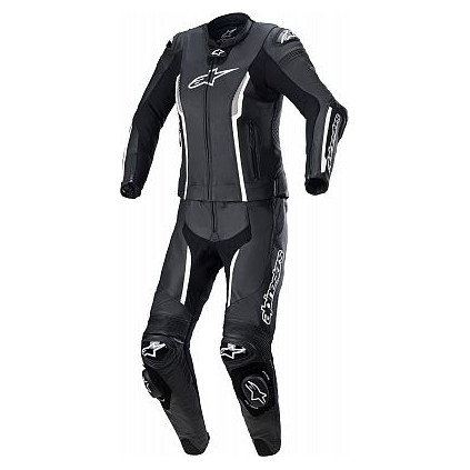 Alpinestars Leather suite Woman 2-pcs Missile v2 Black/White