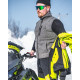 AMOQ Polar Fleece Vest Gray