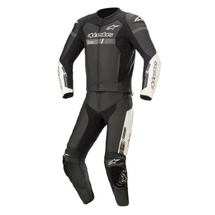 Alpinestars Leather suit GP Force Chaser V2 2 PCS Black/White 60