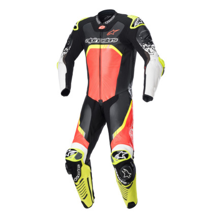 Alpinestars Leather suit GP TECH v4 Tech Air Black/Red/Yellow