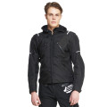 Sweep Textilejacket Stunt WP black/dk. grey