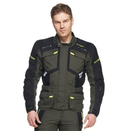 Sweep Textilejacket GT Adventure WP black/grey