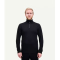 SVALA Merino Extreme Zip-Neck unisex black