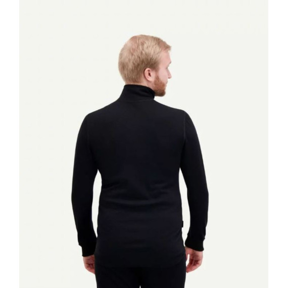 SVALA Merino Extreme Zip-Neck unisex black