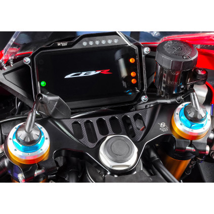 Aluminum top triple clamp Honda 1000 RR-R Fireblade 20-23 - BLACK