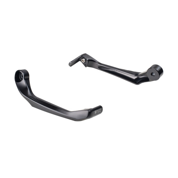 Aluminum lever protection RH side - BLACK (without adaptor)