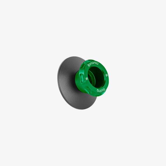 Aluminum swing arms spools ø6mm EVO racing - GREEN