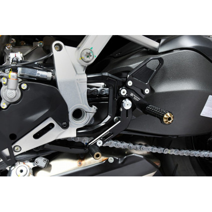 Aluminum rearsets Ducati Streetfighter V2  22-23