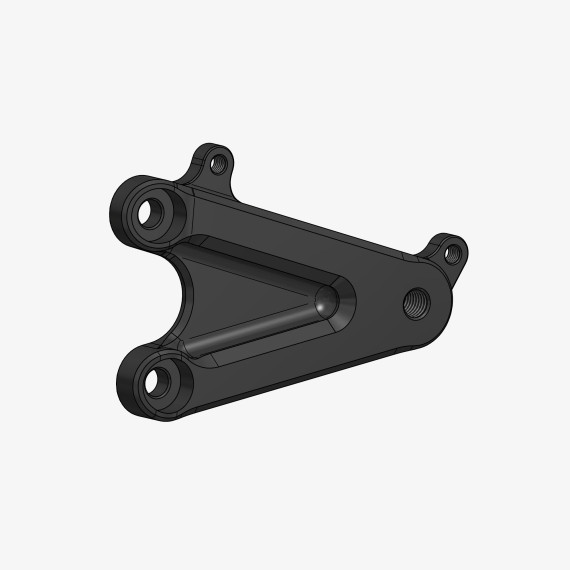 Aluminum plate for K021 left side