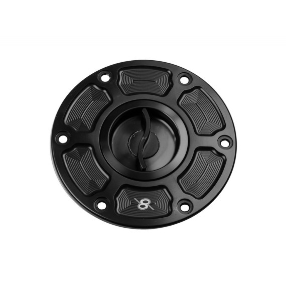 Aluminum tank cap for KTM 1290 Superduke 14-23 - BLACK