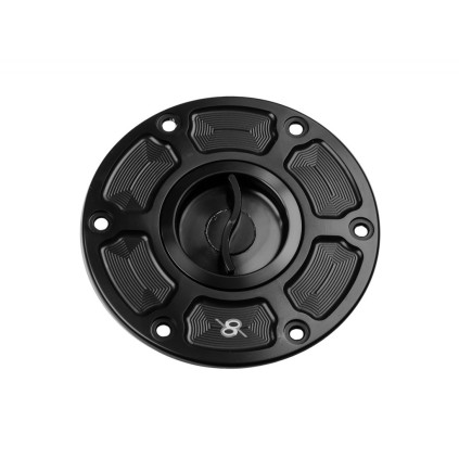 Aluminum tank cap for KTM 1290 Superduke 14-23 - BLACK