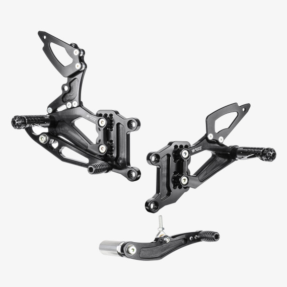 Aluminum rearsets Yamaha YZF R6 99-02