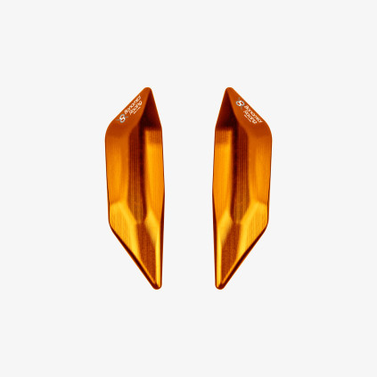 Aluminum Blocks mirror BMW S 1000 RR - M 1000 RR 19-23 ORANGE