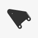 Aluminum heel plate for Y008 - right side