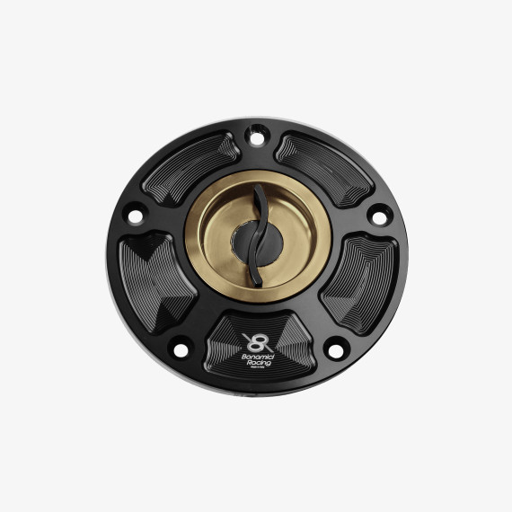 Aluminum tank cap for Kawasaki ZX-6R 07-17 - ZX-10R 06-20 - ER-6N - Z800 - Z1000 - BRONZE