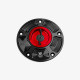 Aluminum tank cap for Kawasaki ZX-6R 07-17 - ZX-10R 06-20 - ER-6N - Z800 - Z1000 - RED