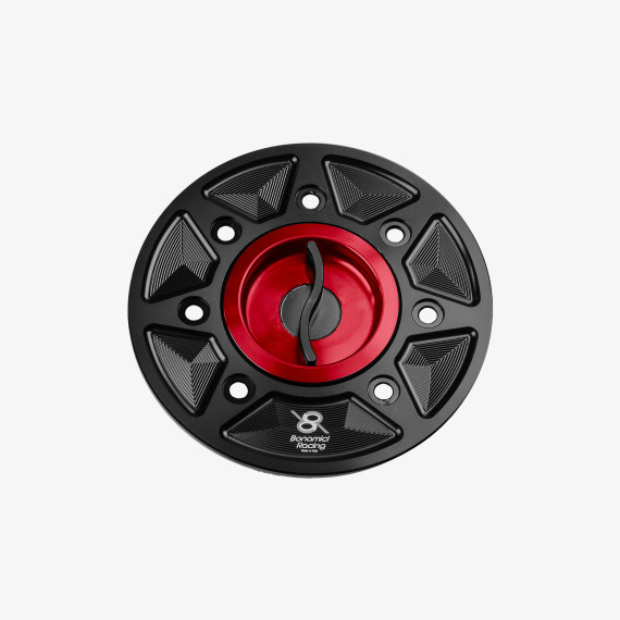 Aluminum tank cap for Kawasaki Ninja 400 - ZX-4R-RR 23-23 - ZX-6R 19-23 - ZX-10R 21-23 - Z650 - Z900 - RED