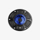 Aluminum tank cap for KTM 1290 Superduke 14-23 - BLUE