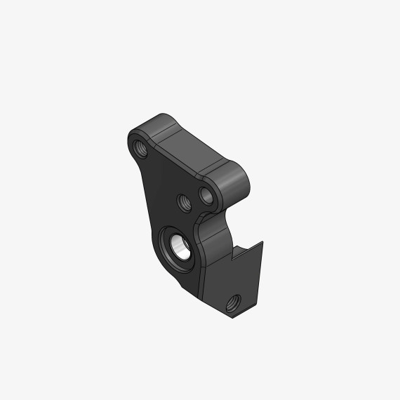 Aluminum lever braket for D1098 - DSTR